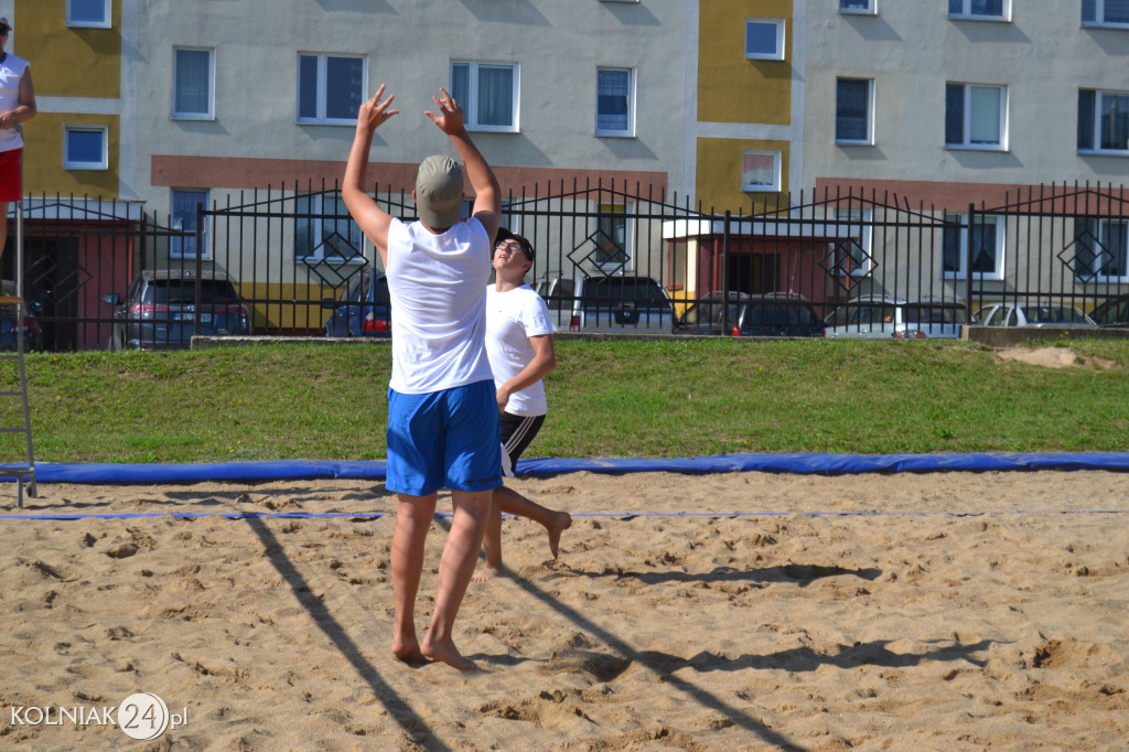 Turniej piłki plażowej w Kolnie