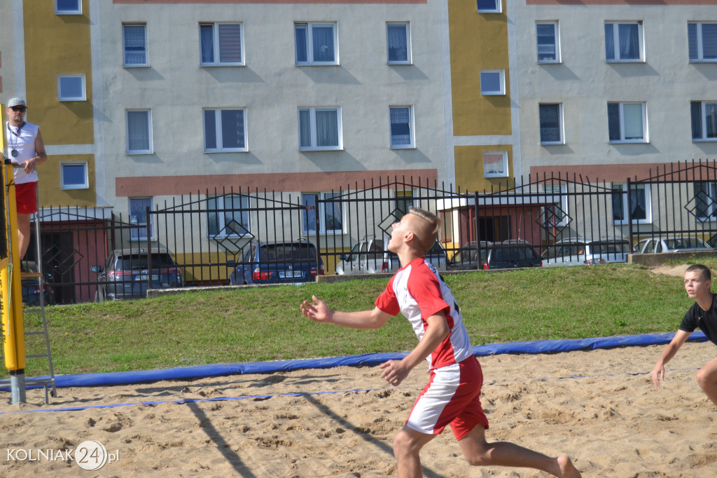 Turniej piłki plażowej w Kolnie