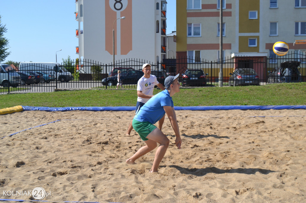 Turniej piłki plażowej w Kolnie