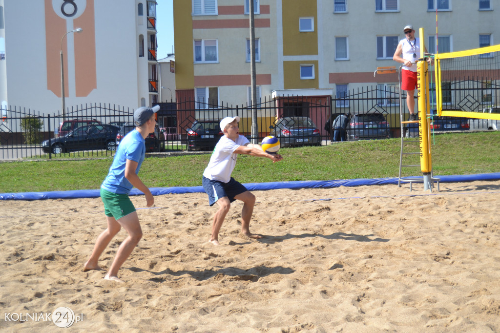 Turniej piłki plażowej w Kolnie