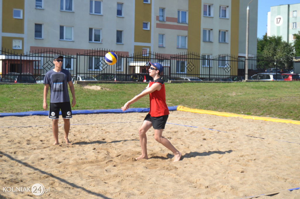 Turniej piłki plażowej w Kolnie