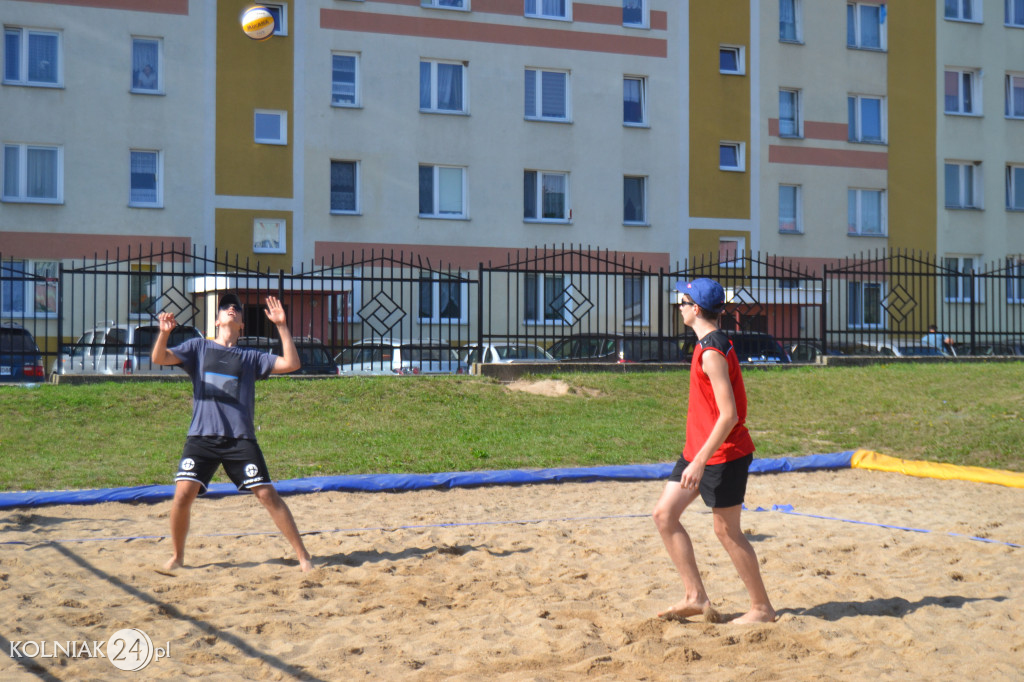 Turniej piłki plażowej w Kolnie