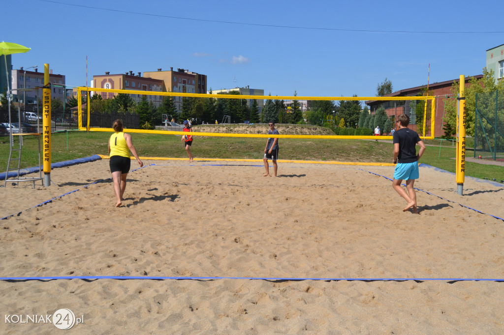 Turniej piłki plażowej w Kolnie
