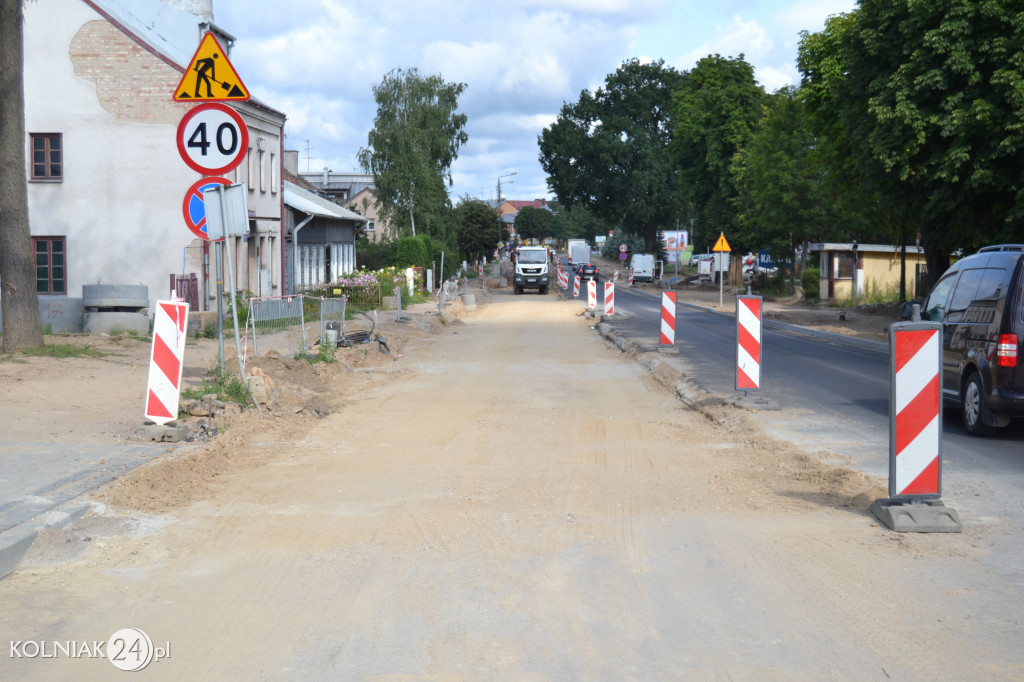 Remont drogi krajowej w sierpniu