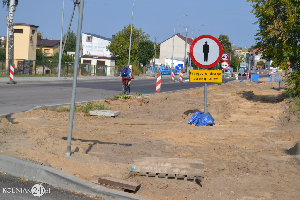 Remont drogi krajowej w sierpniu