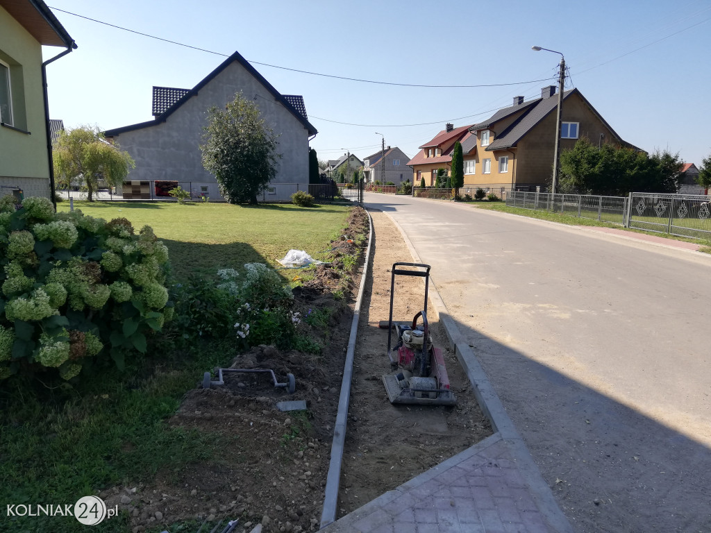 Prace budowlane w Brzozowie
