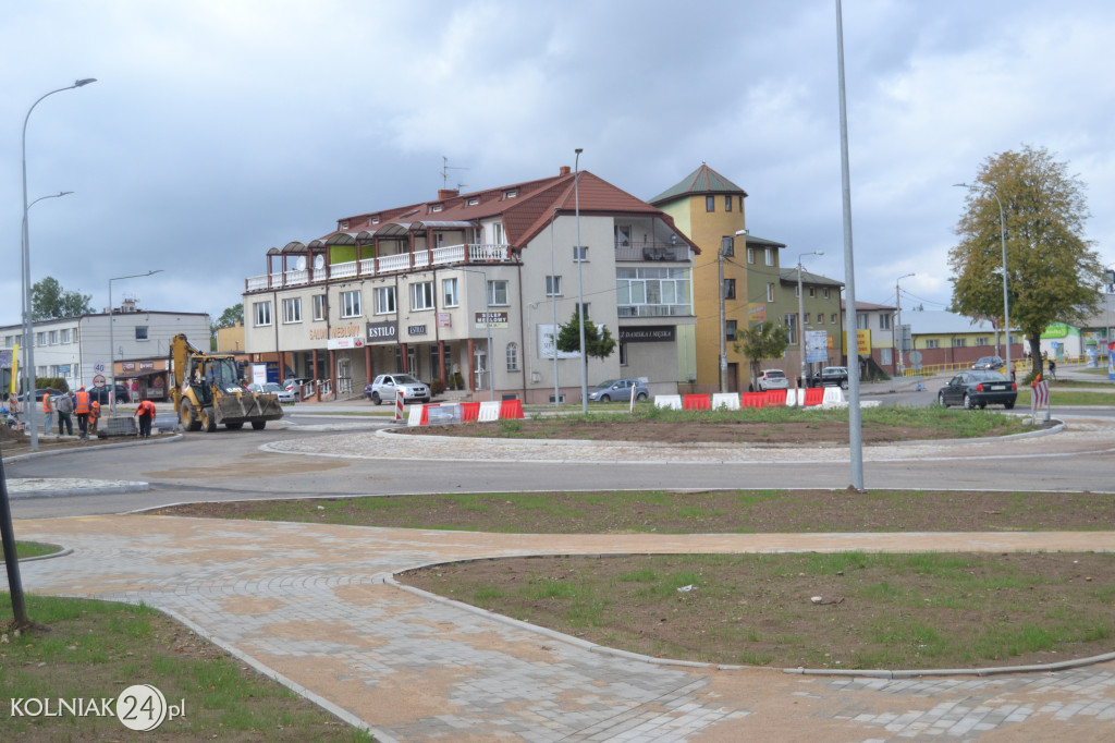 Modernizacja drogi krajowej w Kolnie (wrzesień)