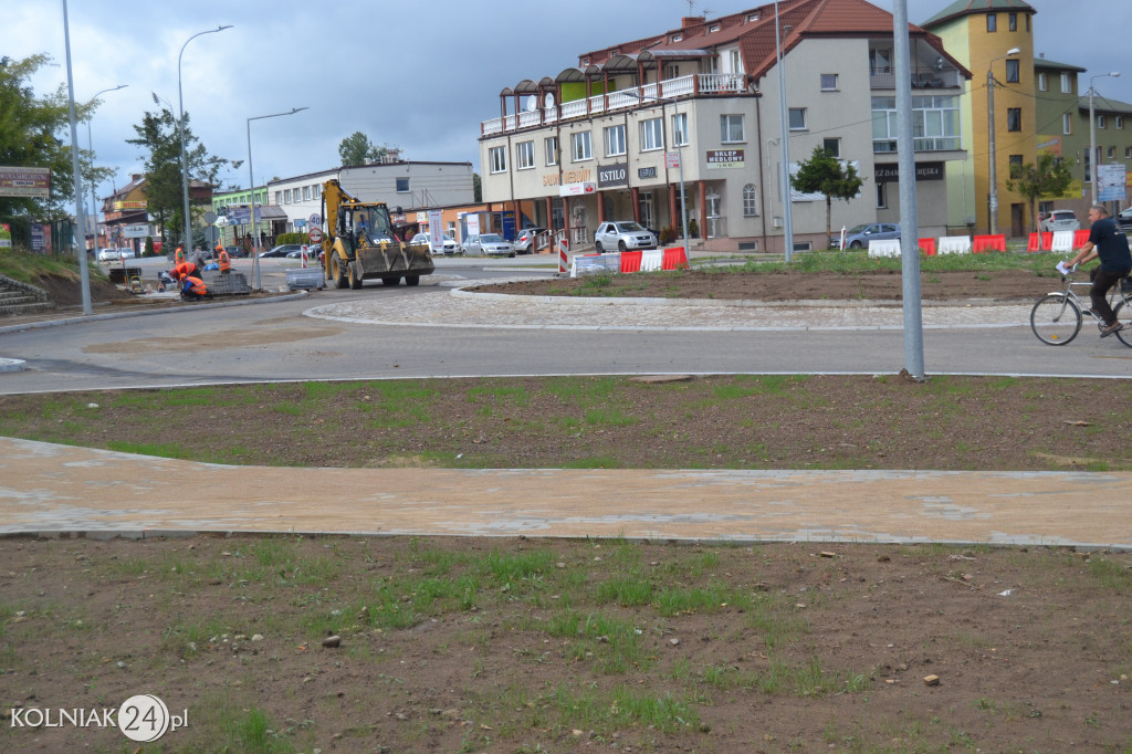 Modernizacja drogi krajowej w Kolnie (wrzesień)