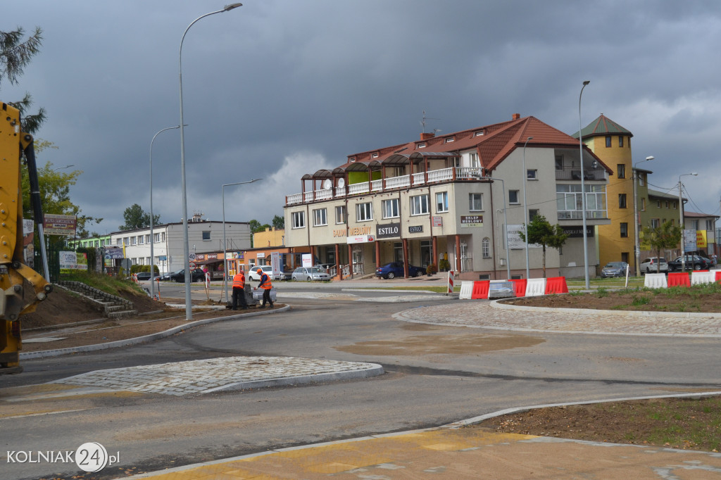 Modernizacja drogi krajowej w Kolnie (wrzesień)
