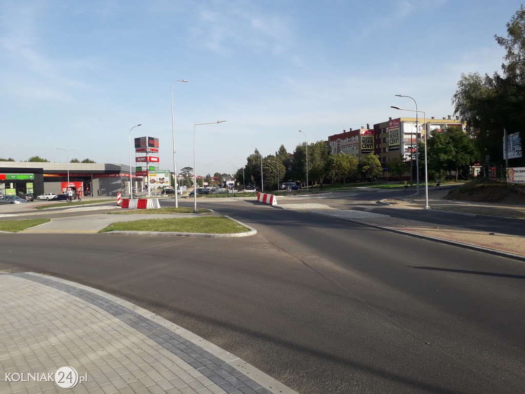 Modernizacja drogi krajowej w Kolnie (wrzesień)