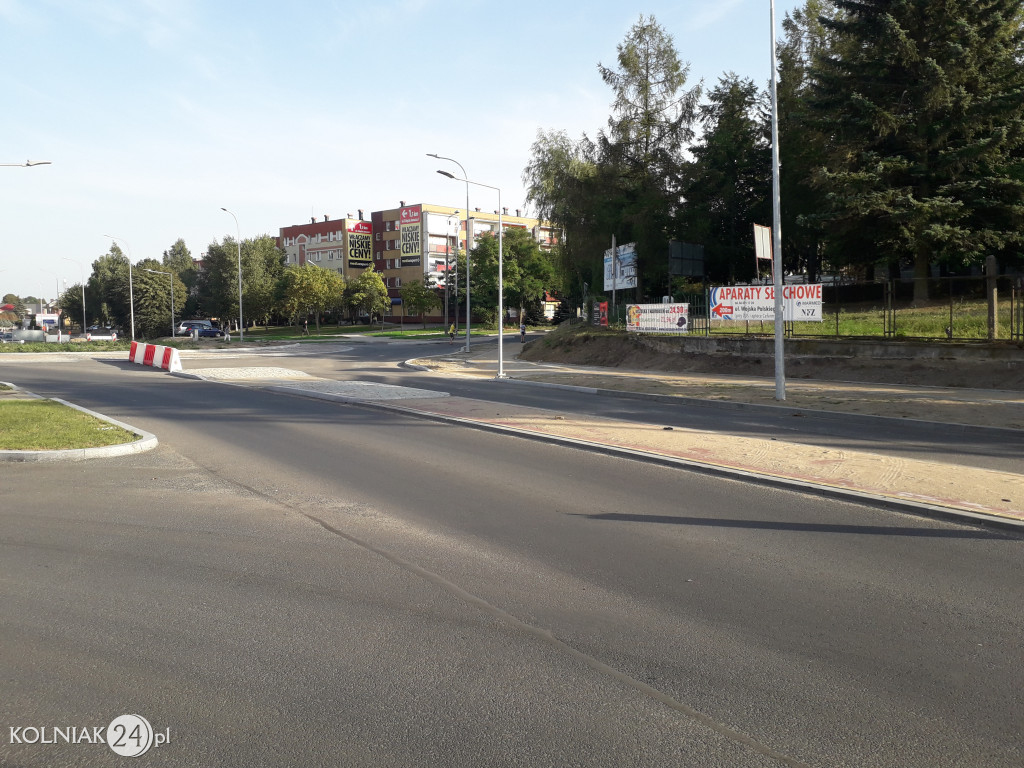 Modernizacja drogi krajowej w Kolnie (wrzesień)