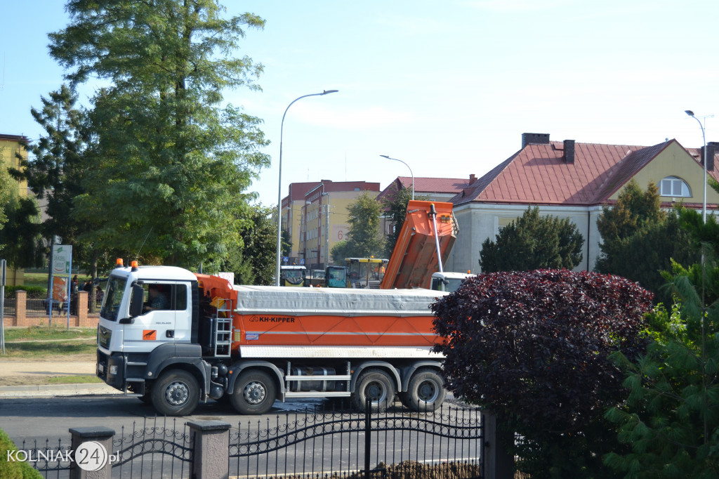Modernizacja drogi krajowej w Kolnie (wrzesień)