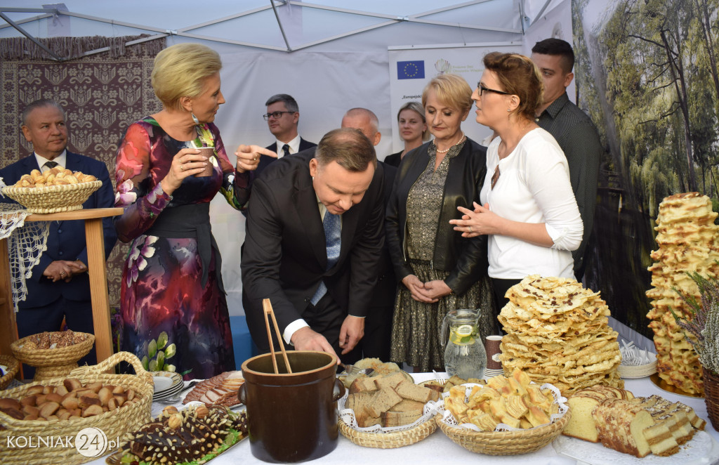 Dożynki Prezydenckie w Spale
