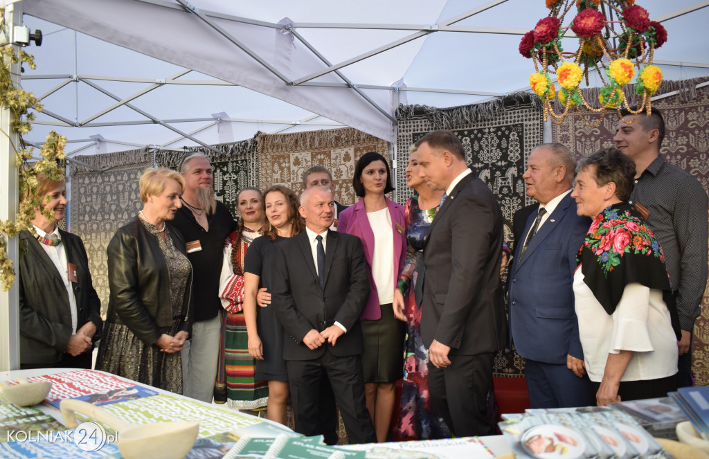 Dożynki Prezydenckie w Spale
