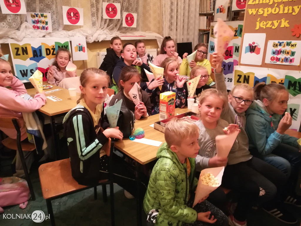 Noc Bibliotek w gminie Mały Płock