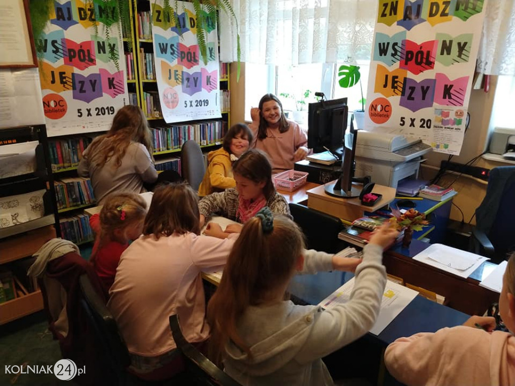 Noc Bibliotek w gminie Mały Płock