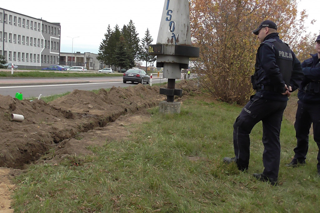 Obiekt jest obecnie pilnowany przez patrol Policji