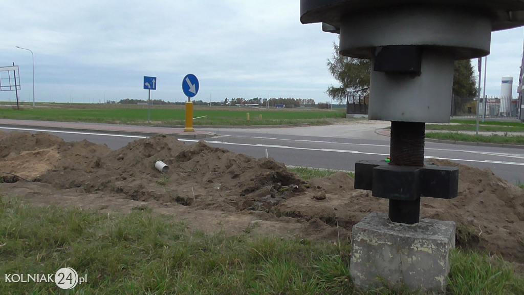 Obiekt jest obecnie pilnowany przez patrol Policji