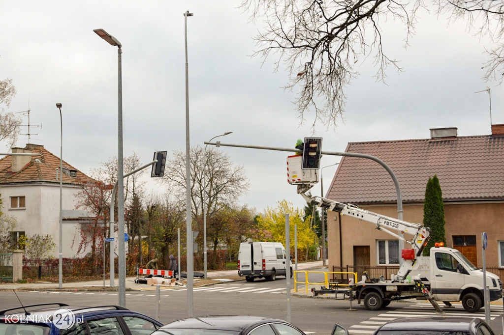 Pierwsza sygnalizacja świetlna w Kolnie