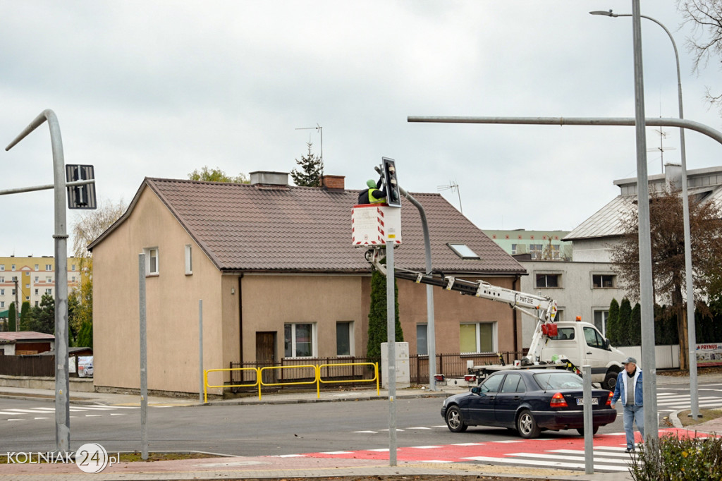 Pierwsza sygnalizacja świetlna w Kolnie