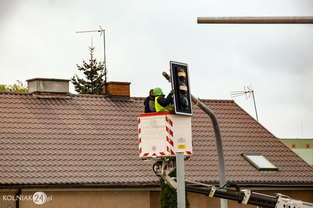 Pierwsza sygnalizacja świetlna w Kolnie