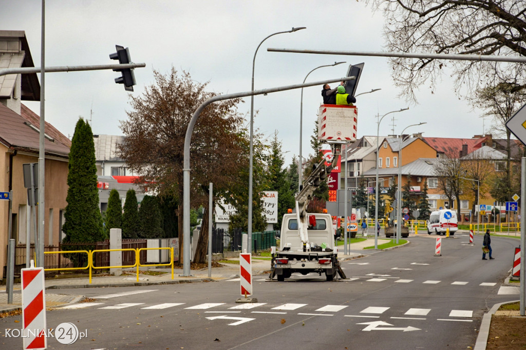 Pierwsza sygnalizacja świetlna w Kolnie