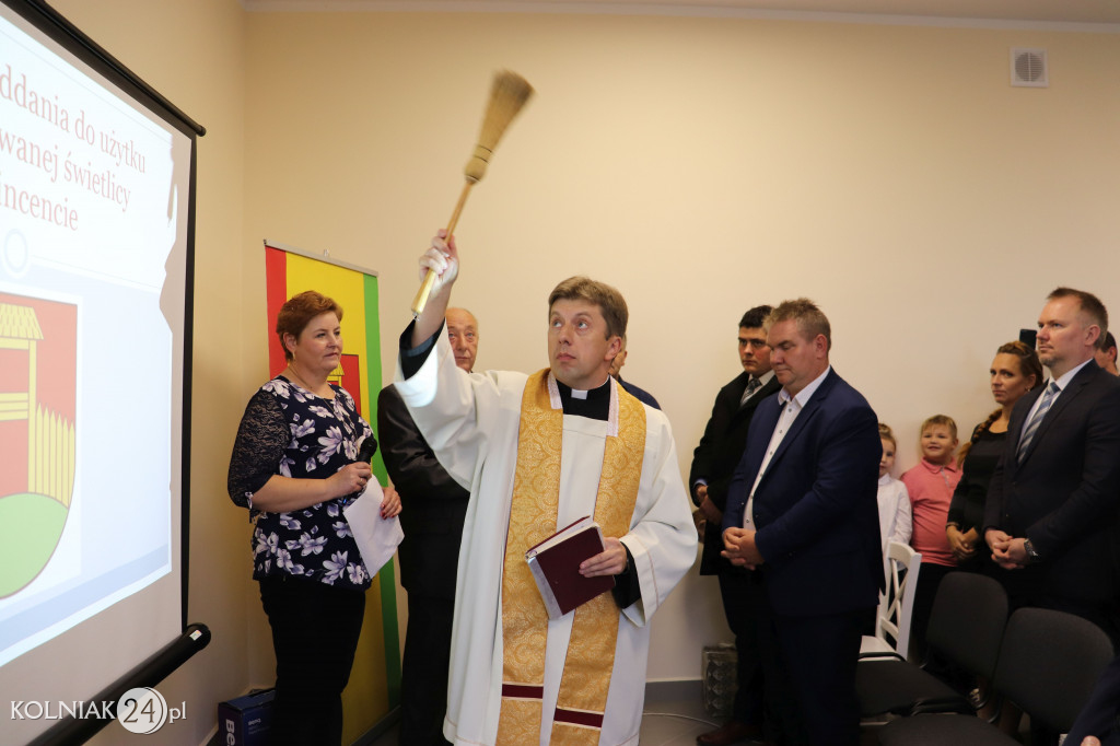 Otwarcie świetlicy w Wincencie