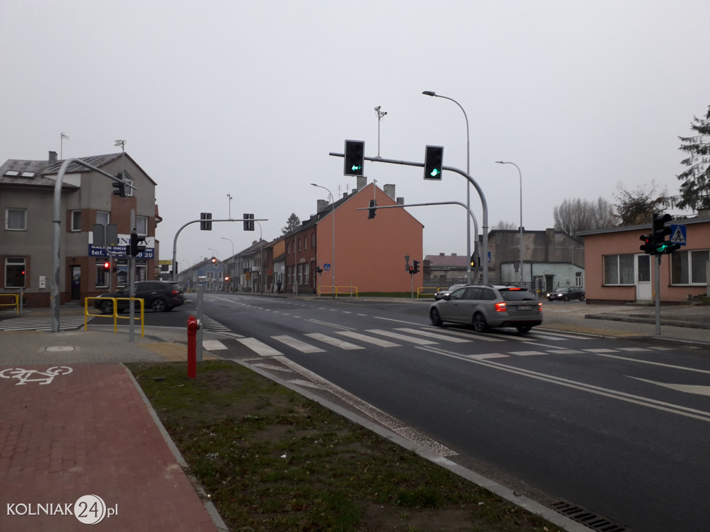 Światła na skrzyżowaniu