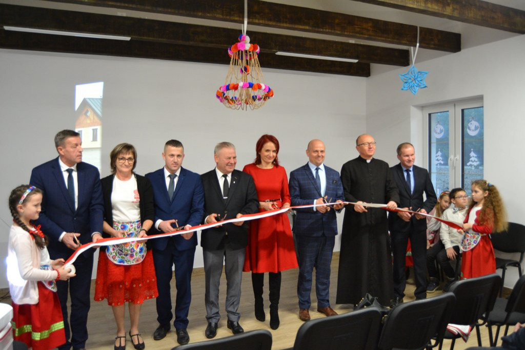 Otwarcie Świetlicy Wiejskiej w Cieloszce