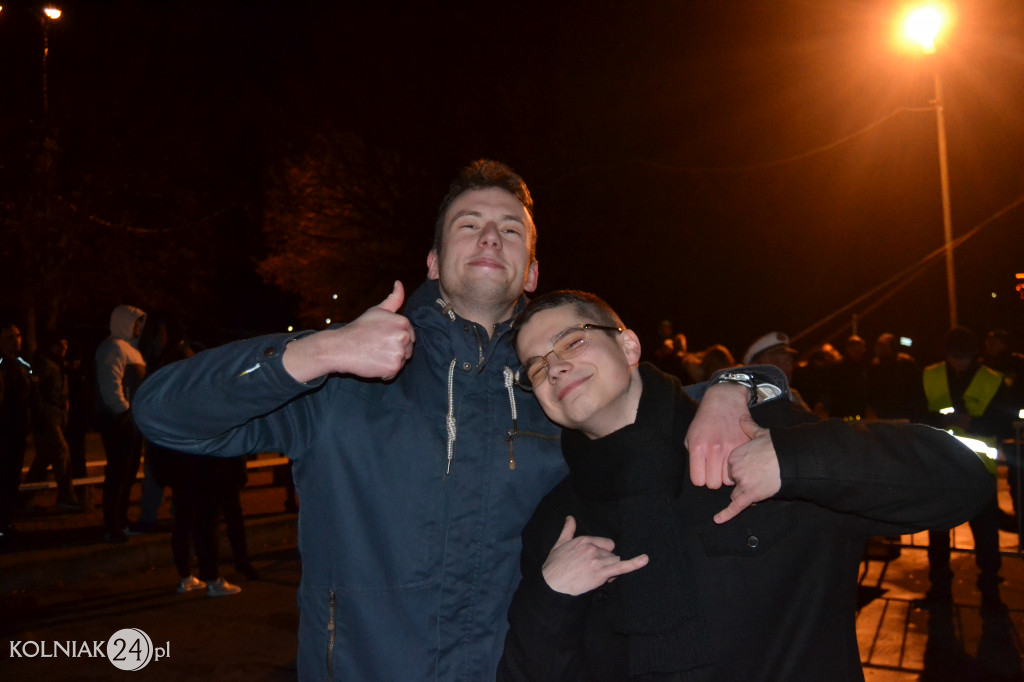 Sylwestrowa noc w Kolnie