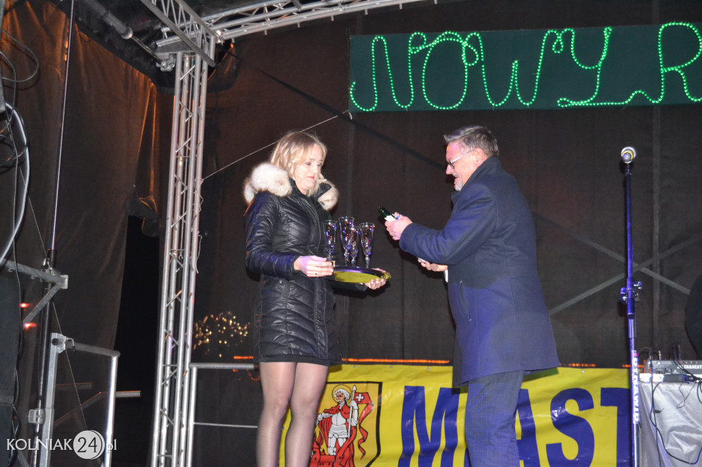 Sylwestrowa noc w Kolnie