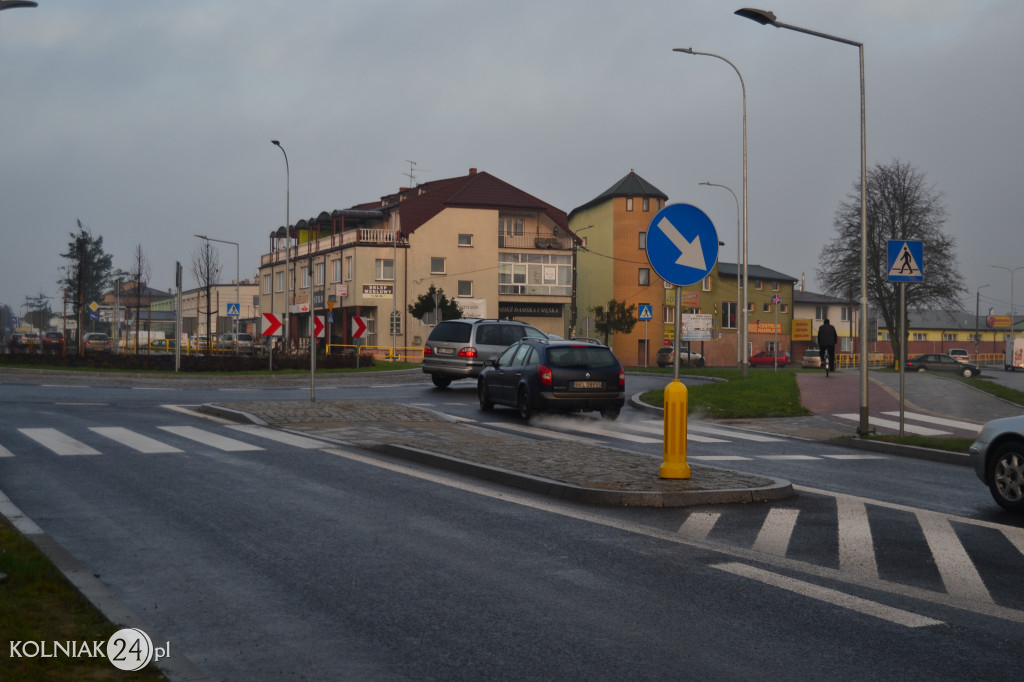 Zdjęcia drogi krajowej w grudniu