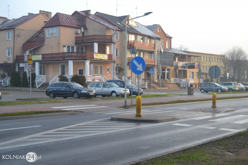 Zdjęcia drogi krajowej w grudniu