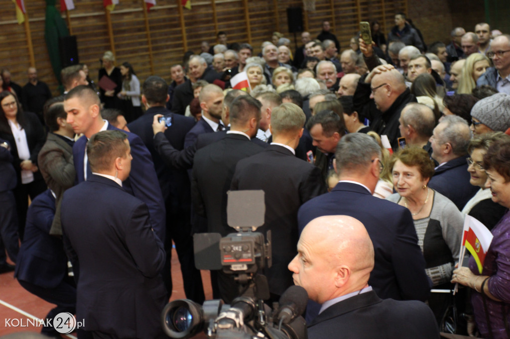 Prezydent spotkał się z mieszkańcami powiatu kolneńskiego