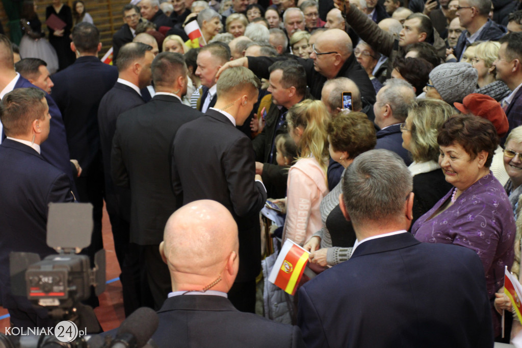 Prezydent spotkał się z mieszkańcami powiatu kolneńskiego