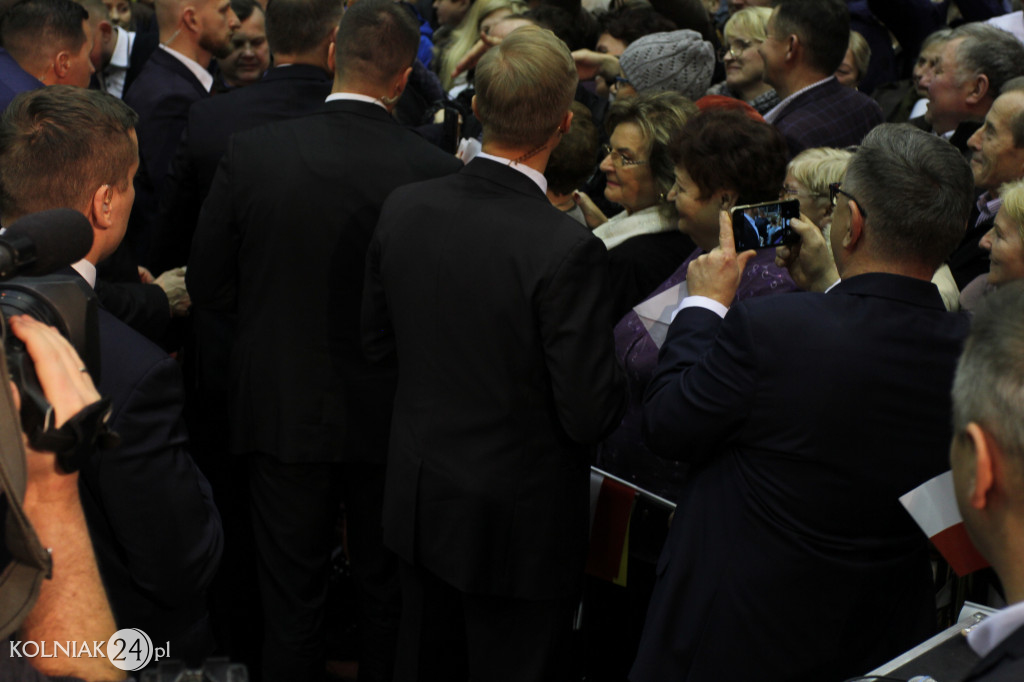 Prezydent spotkał się z mieszkańcami powiatu kolneńskiego