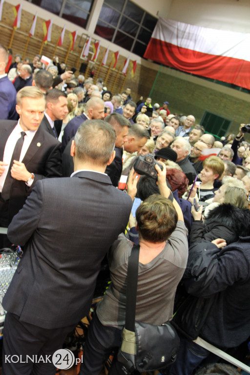 Prezydent spotkał się z mieszkańcami powiatu kolneńskiego