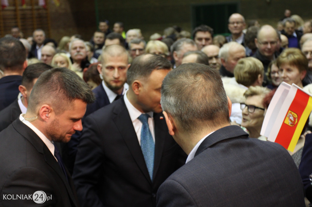 Prezydent spotkał się z mieszkańcami powiatu kolneńskiego