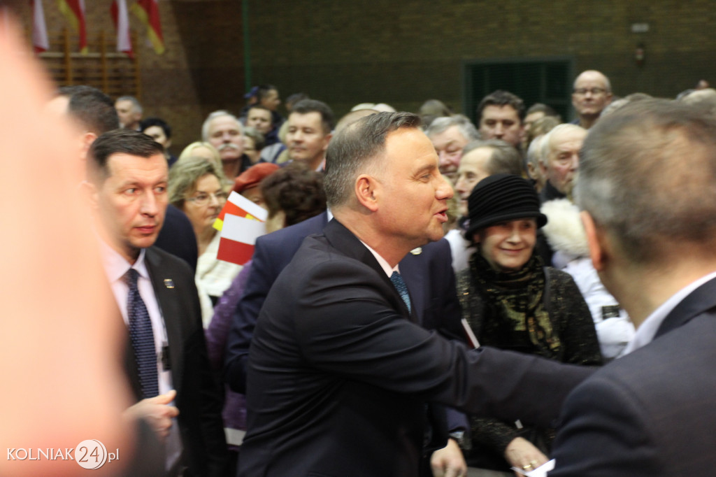 Prezydent spotkał się z mieszkańcami powiatu kolneńskiego