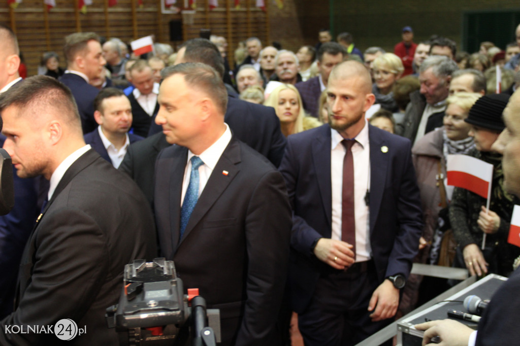 Prezydent spotkał się z mieszkańcami powiatu kolneńskiego