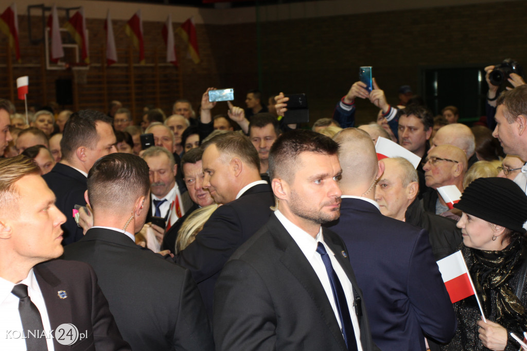 Prezydent spotkał się z mieszkańcami powiatu kolneńskiego
