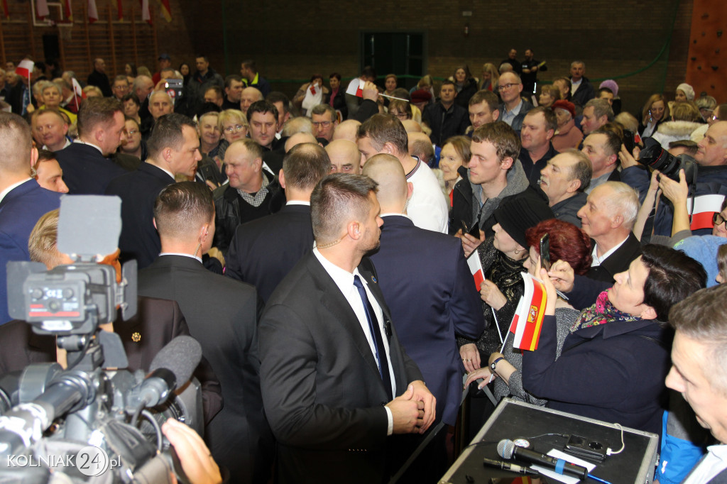 Prezydent spotkał się z mieszkańcami powiatu kolneńskiego