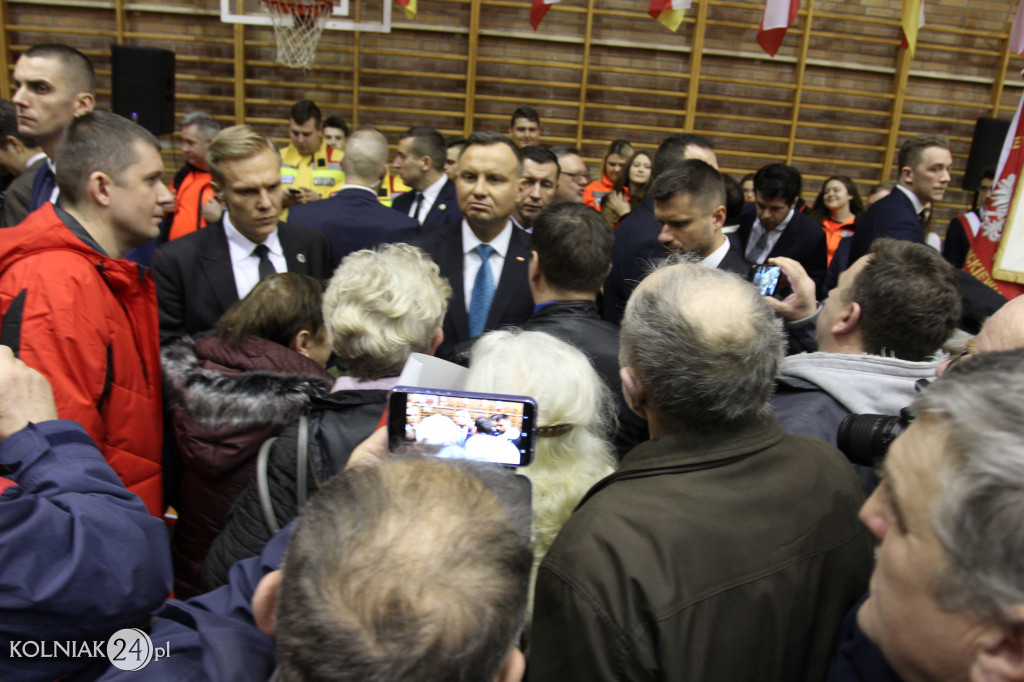 Prezydent spotkał się z mieszkańcami powiatu kolneńskiego