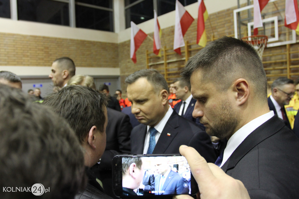 Prezydent spotkał się z mieszkańcami powiatu kolneńskiego