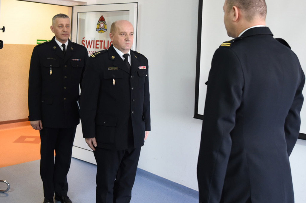 Odprawa roczna kolneńskich strażaków