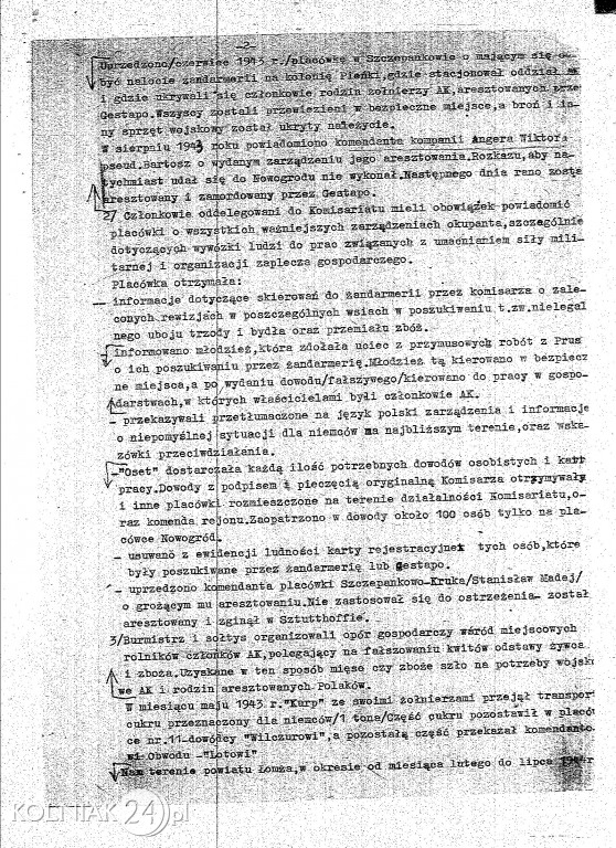 Kopie relacji Jana Chmielewskiego