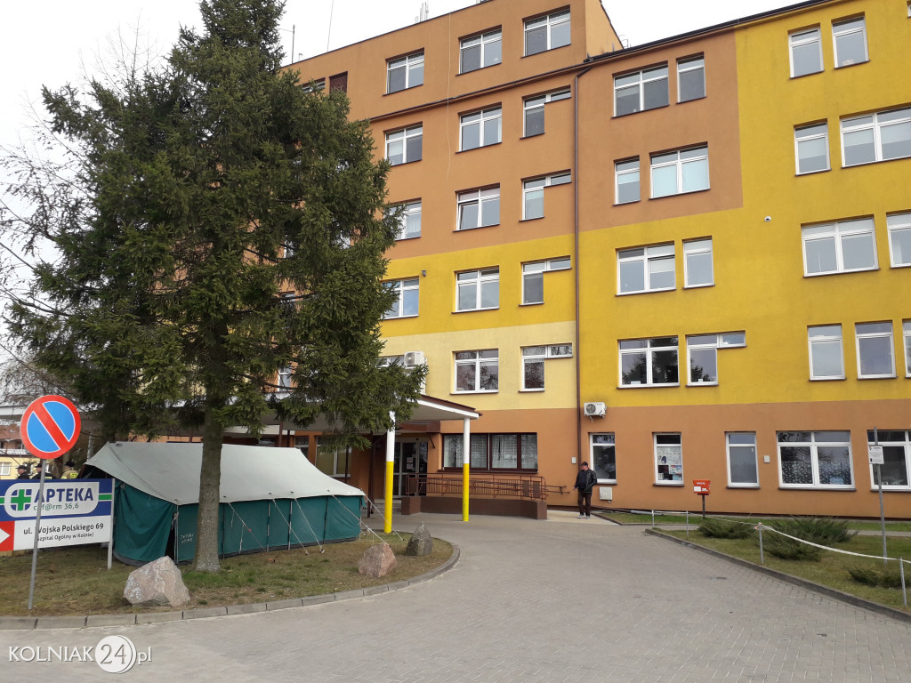 Kolno: Namioty do tzw. triażowania