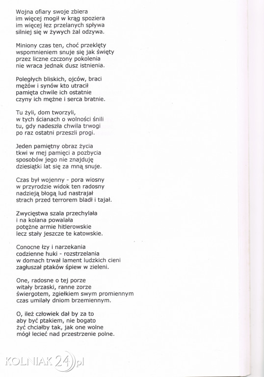 Wiersz Tadeusza Butlera