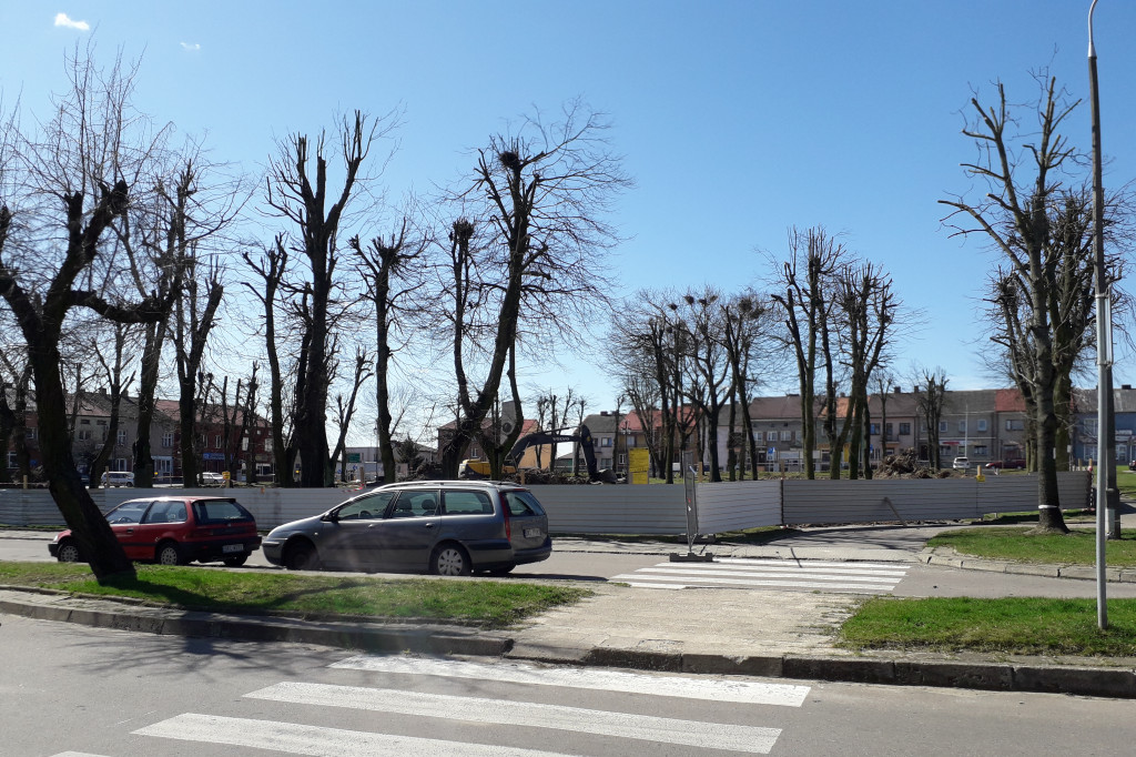 Ruszyły prace ziemne w parku miejskim