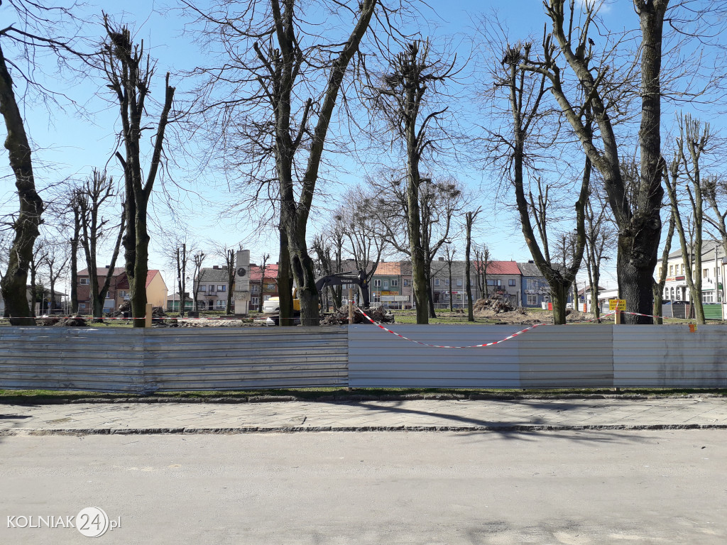 Ruszyły prace ziemne w parku miejskim